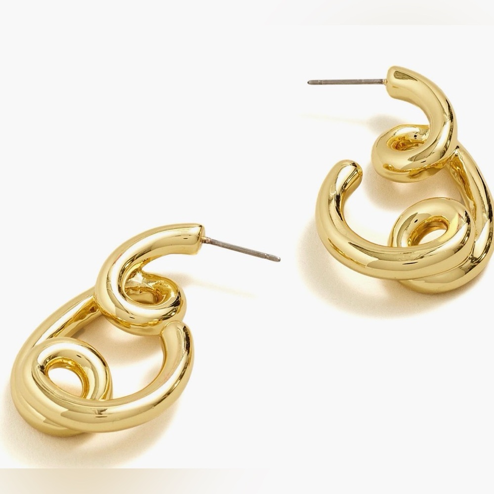 MADEWELL NEW Looped Tube Hoop earrings